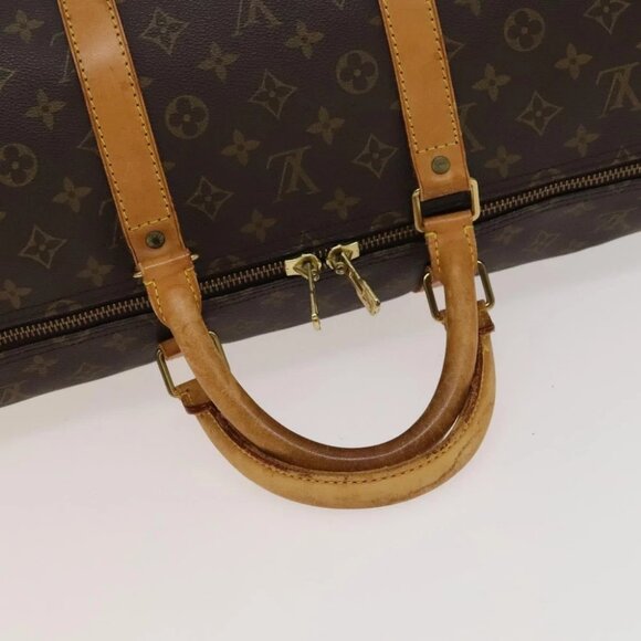 LOUIS VUITTON Monogram Keepall 55 Boston Bag - Picture 11 of 15